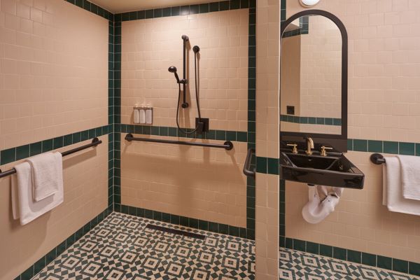 Superior Accessible Room - Roll-in Shower 
